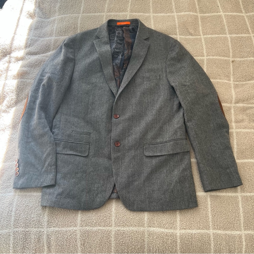 NWOT TALLIA men's Wool Blazer Jacket